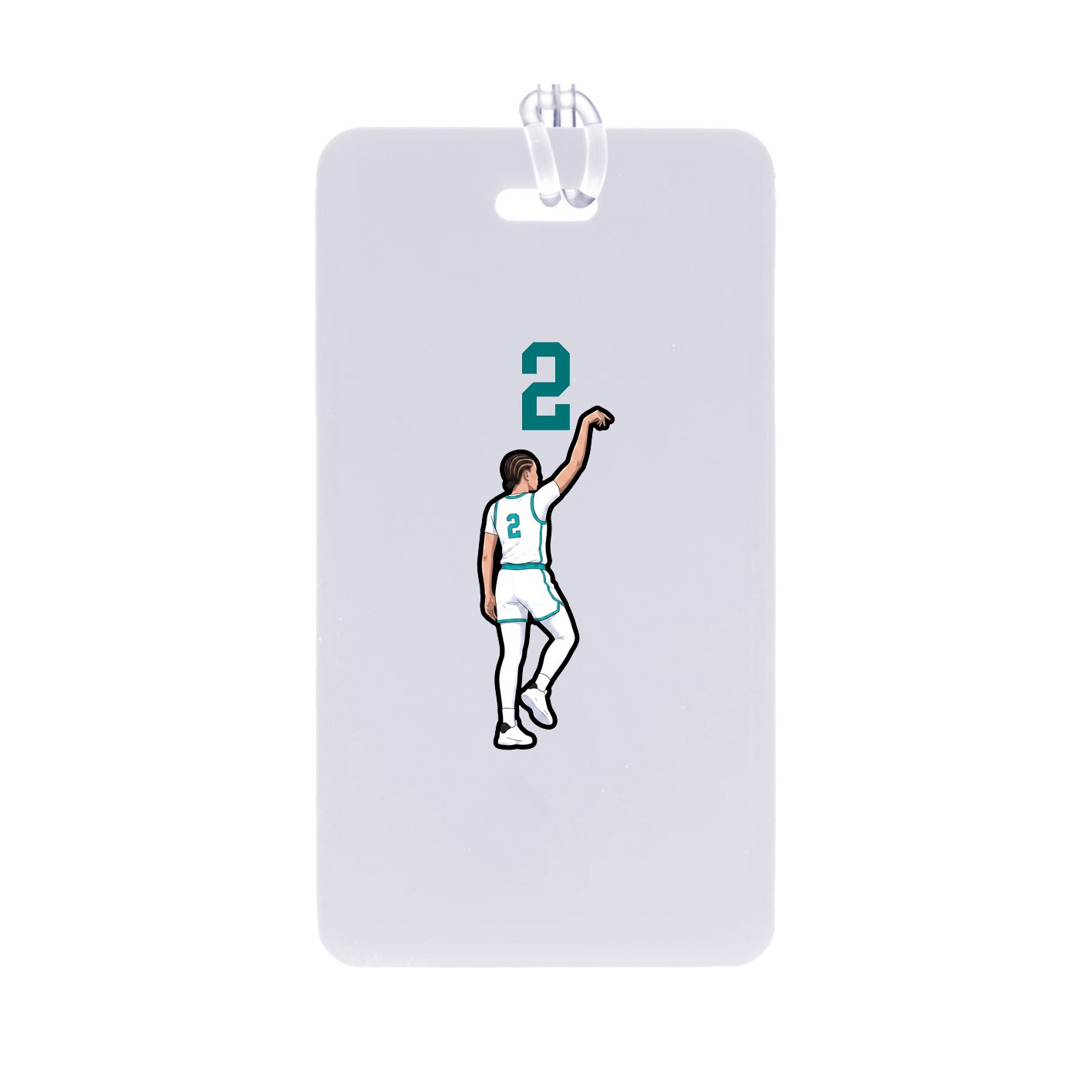 Bag Tag — Number Top in Classic