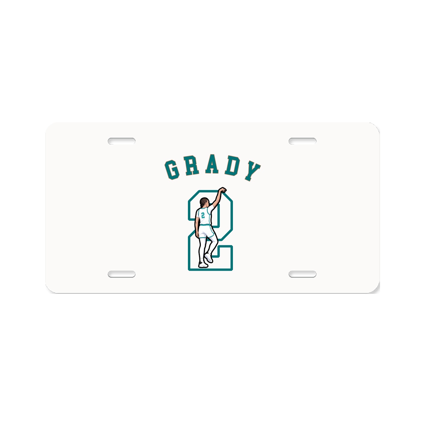 License Plate — Shirsey Arch in Classic
