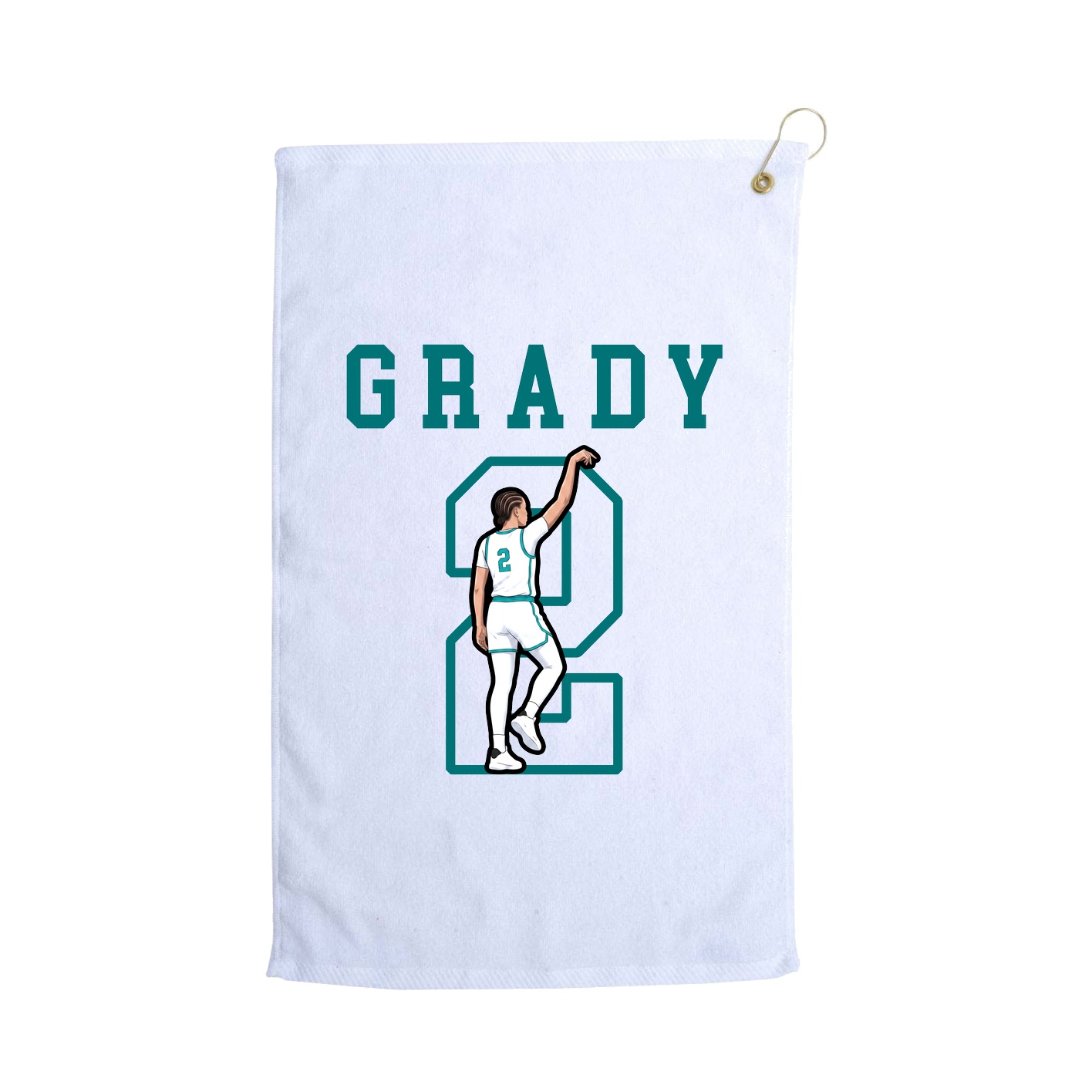 Golf Towel — Shirsey in White