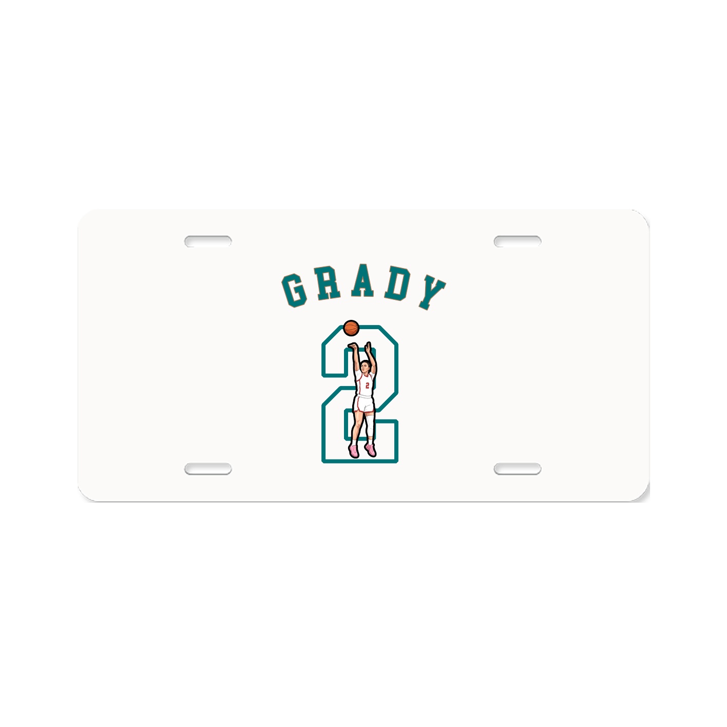 License Plate — Shirsey Arch in Classic