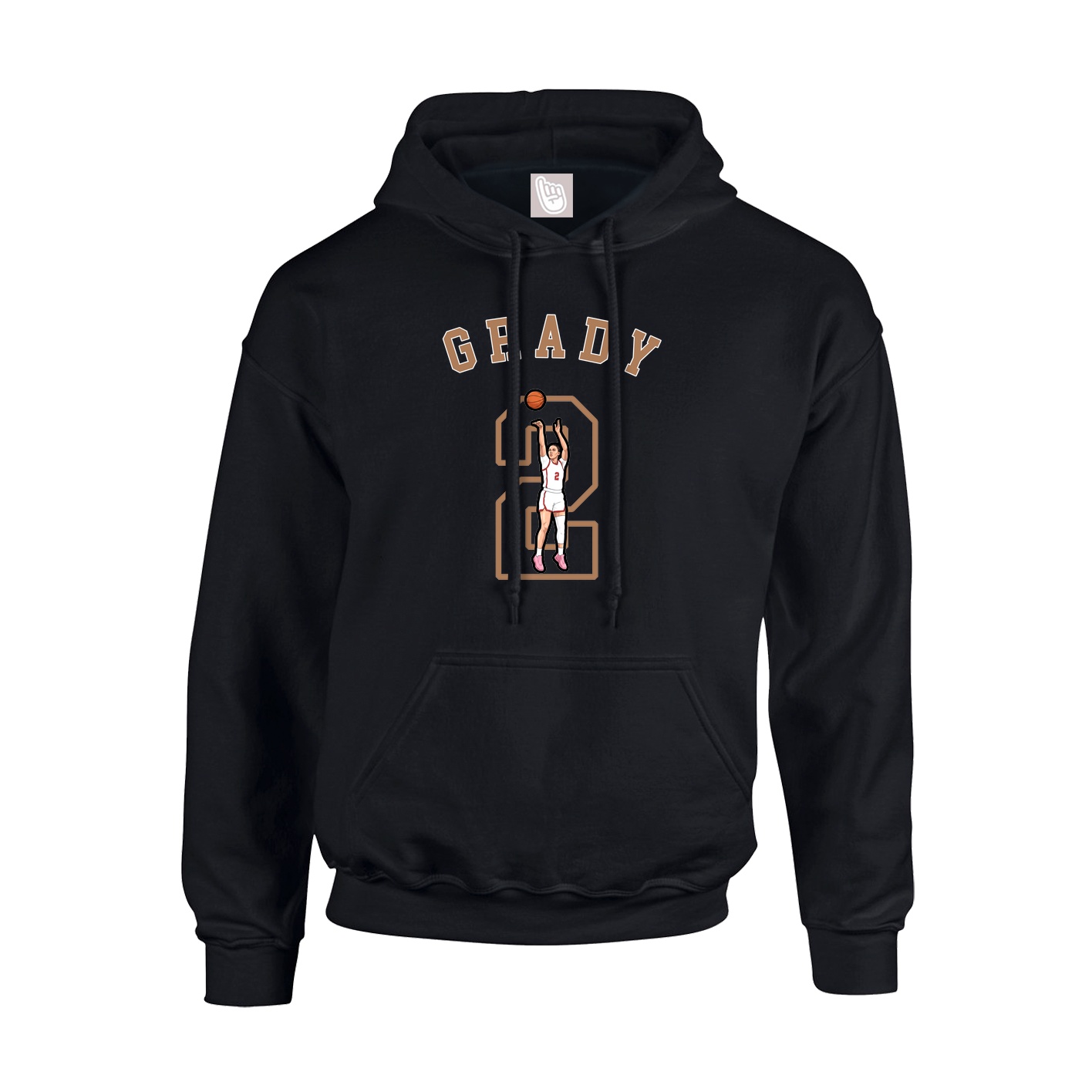 Hoodie — Shirsey Arch in Black