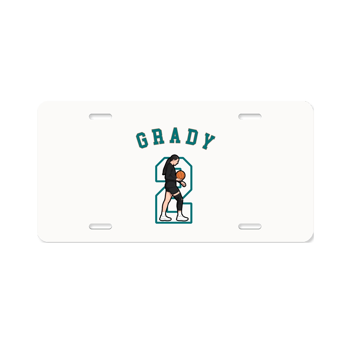 License Plate — Shirsey Arch in Classic