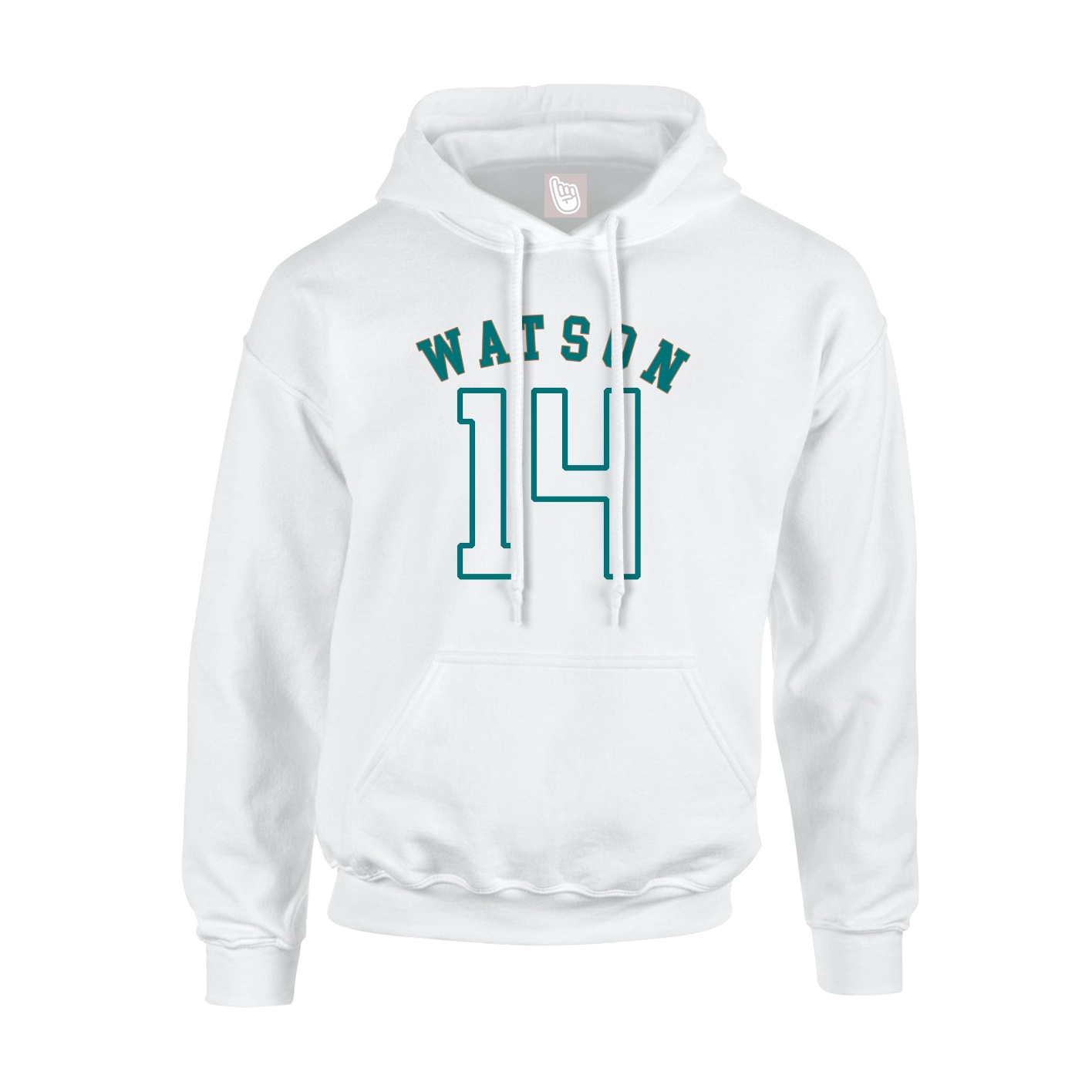 Youth Hoodie — Shirsey Arch in White