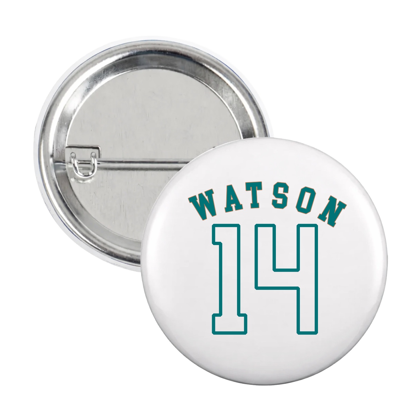 Game Day Button — Shirsey Arch in White