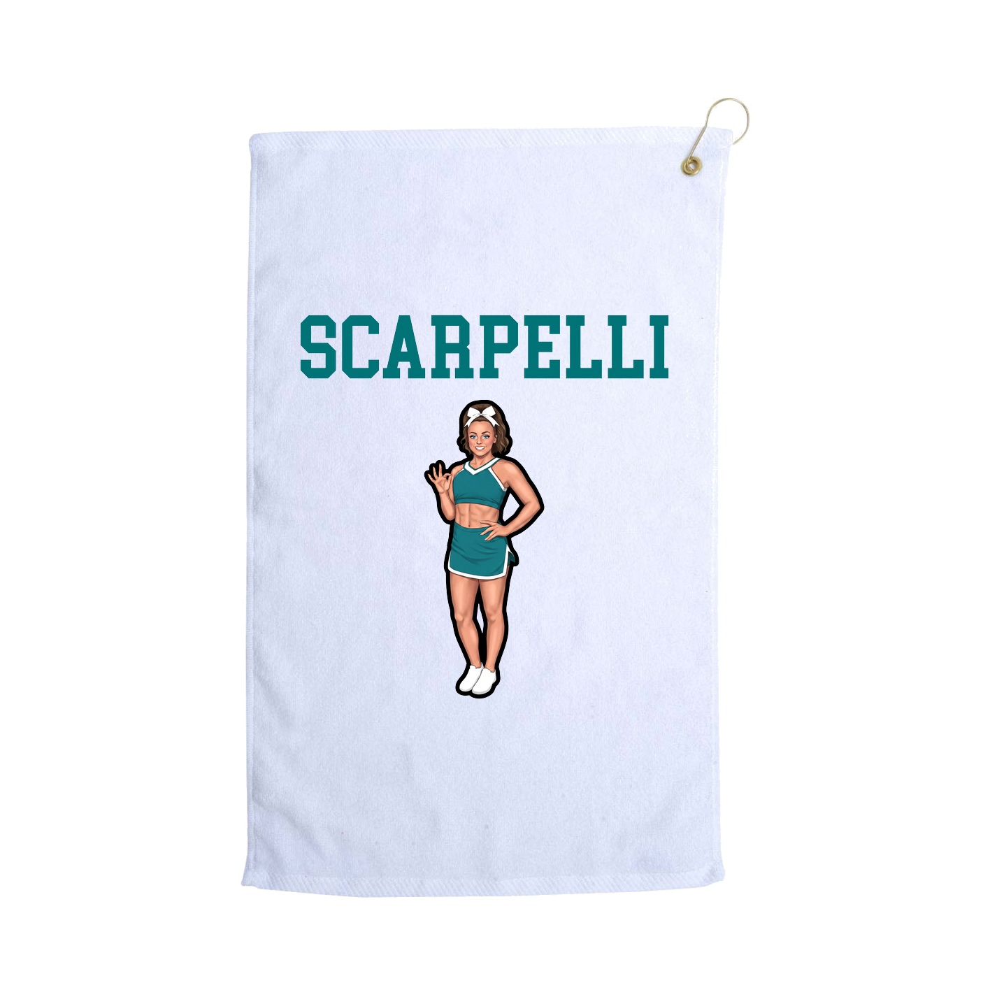 Golf Towel — Shirsey in White