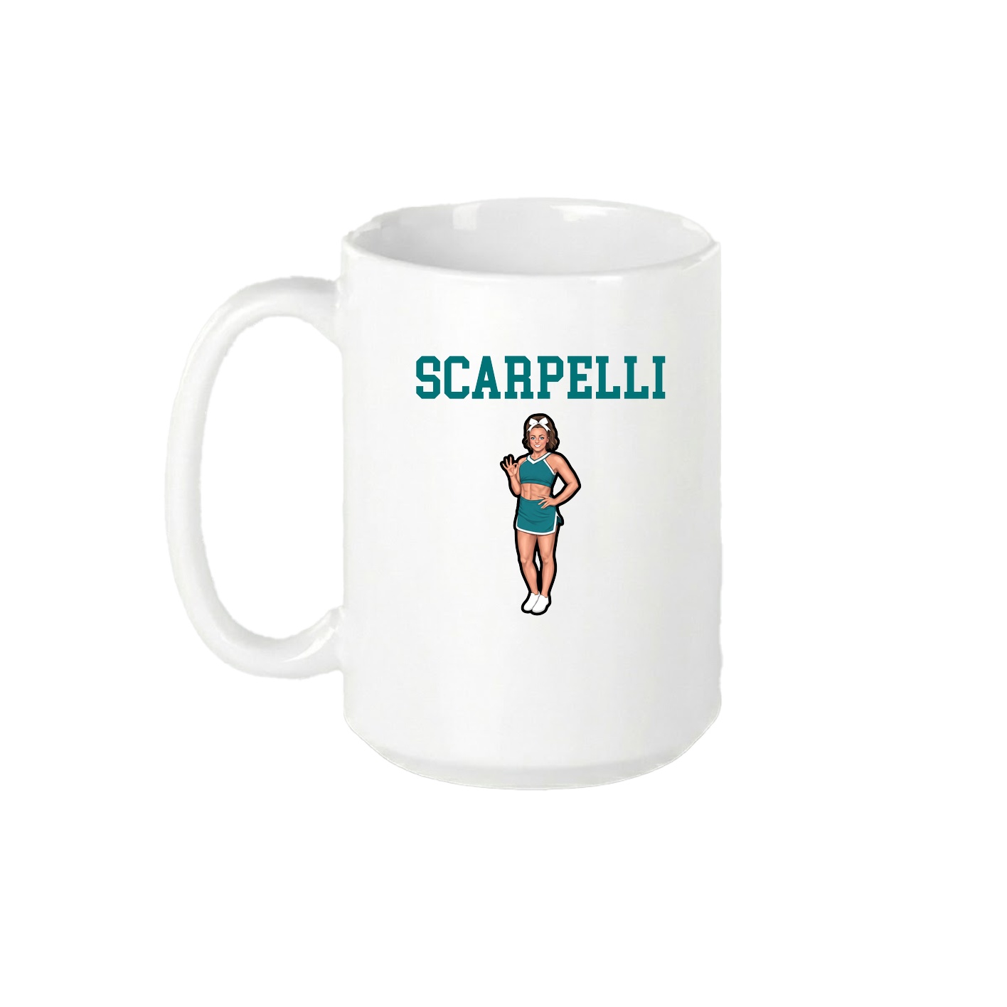 15oz Coffee Mug — Shirsey in White