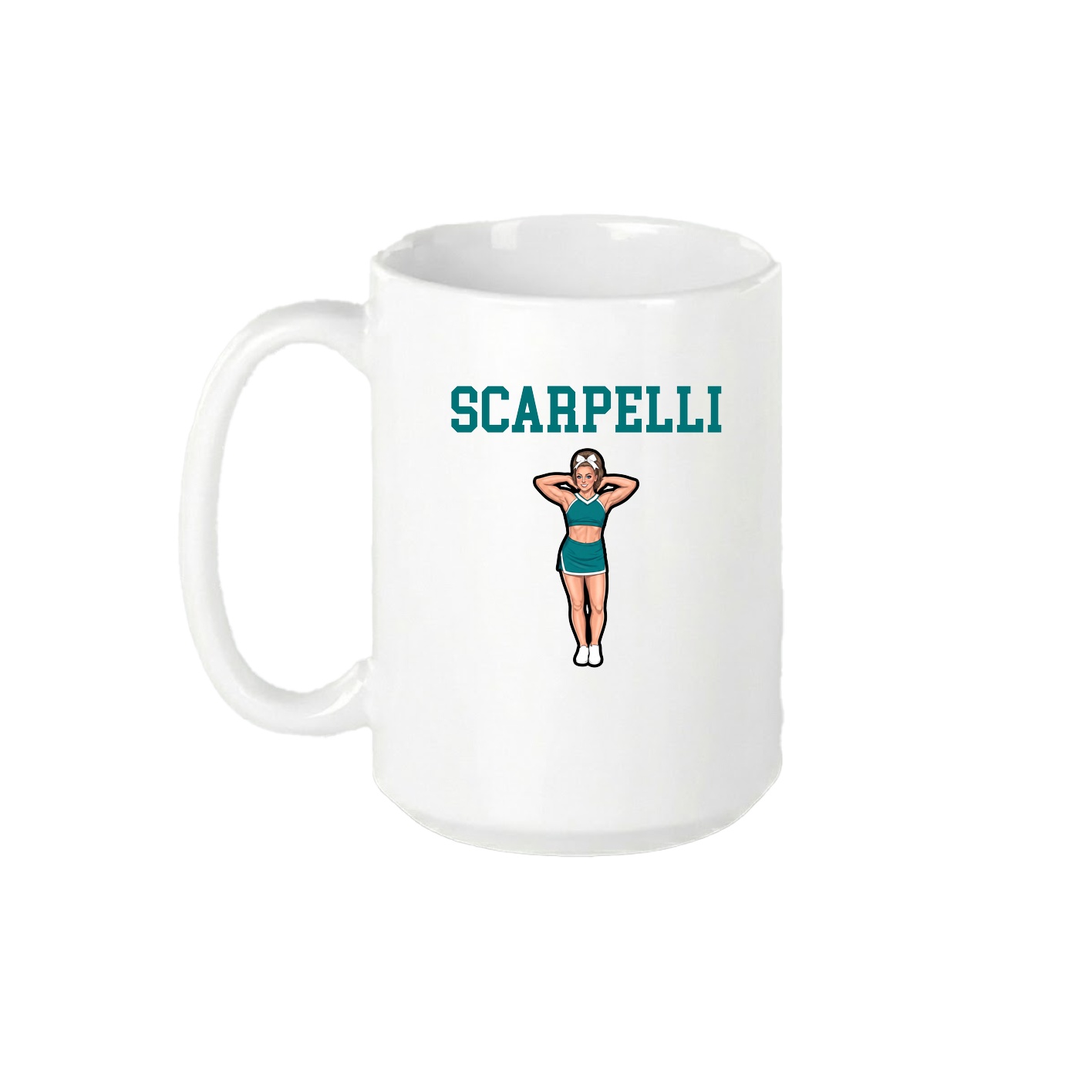 15oz Coffee Mug — Shirsey in White