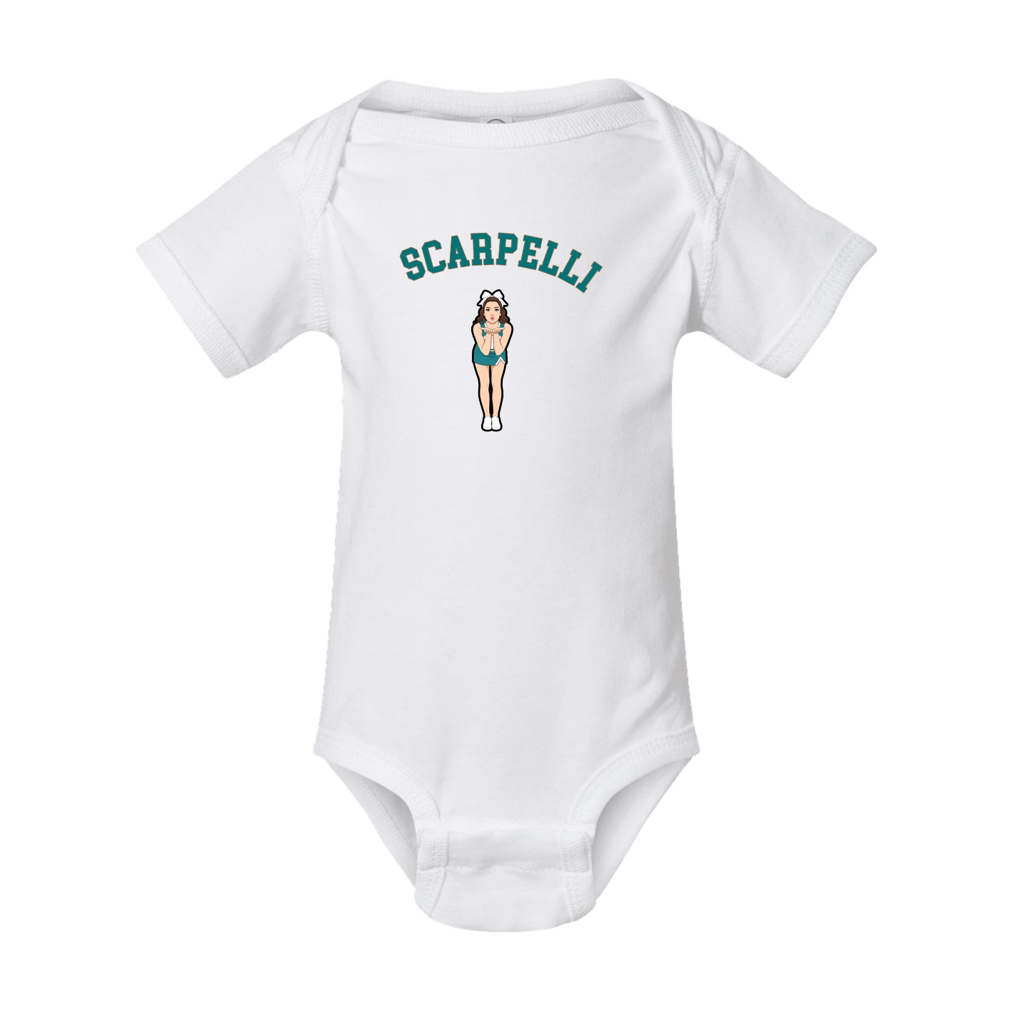 Baby Onesie — Shirsey Arch in White