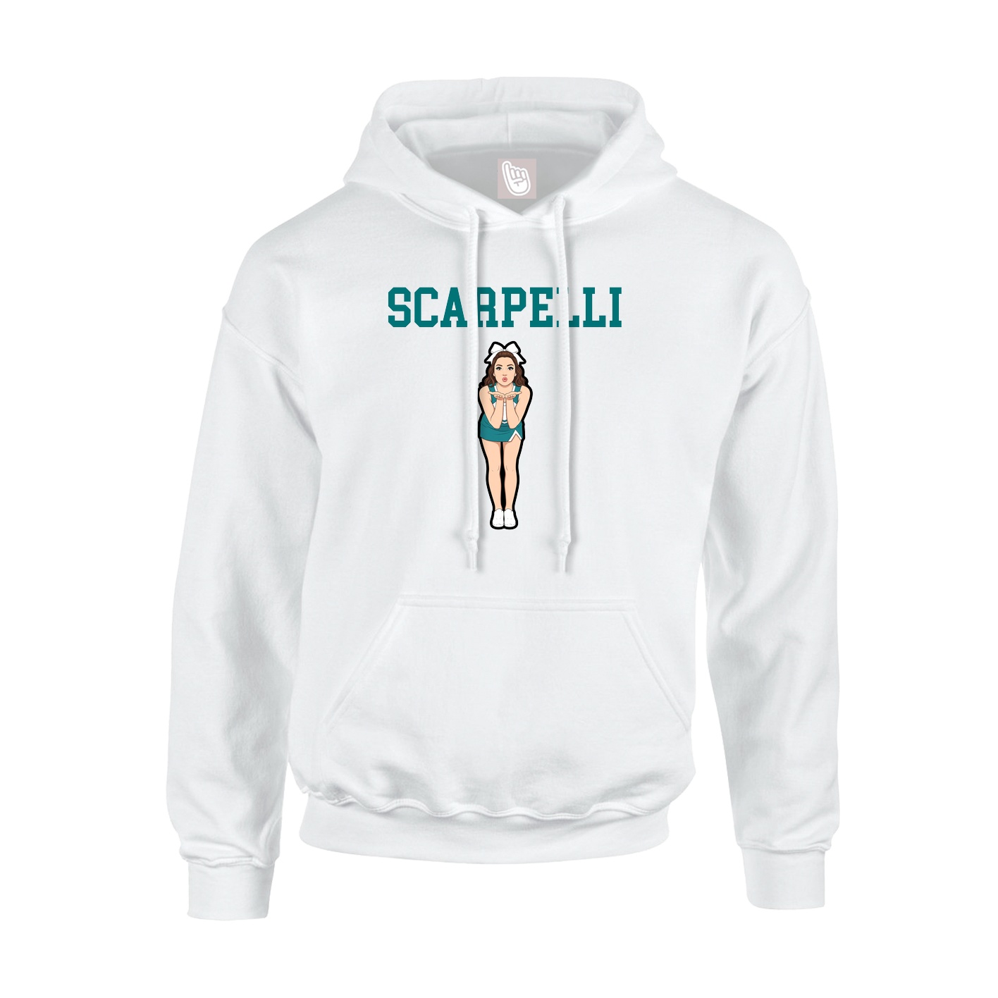 Youth Hoodie — Shirsey in White