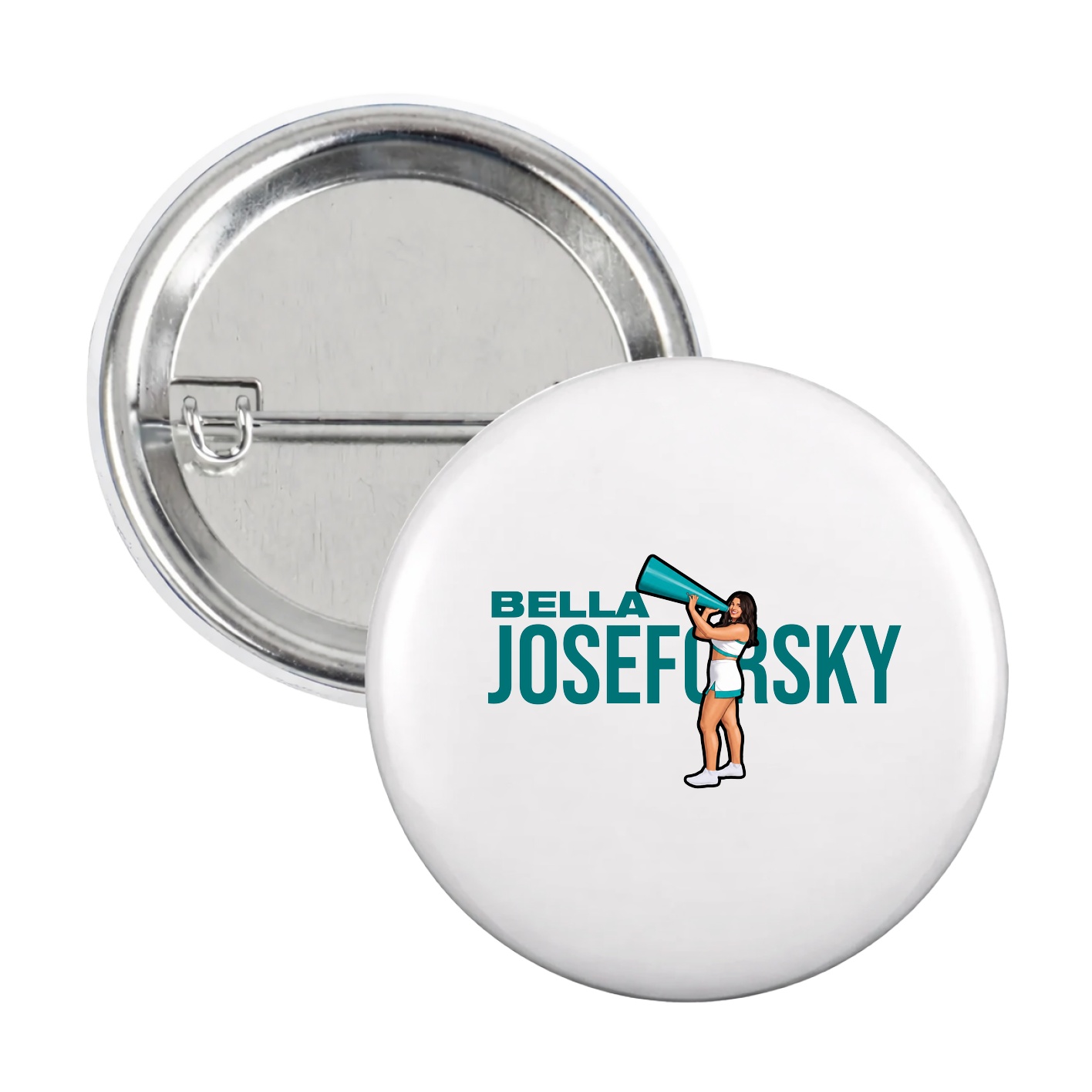 Game Day Button — Player Name in White