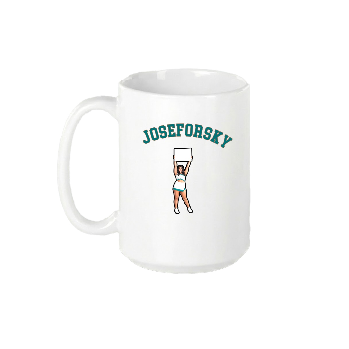 15oz Coffee Mug — Shirsey Arch in White