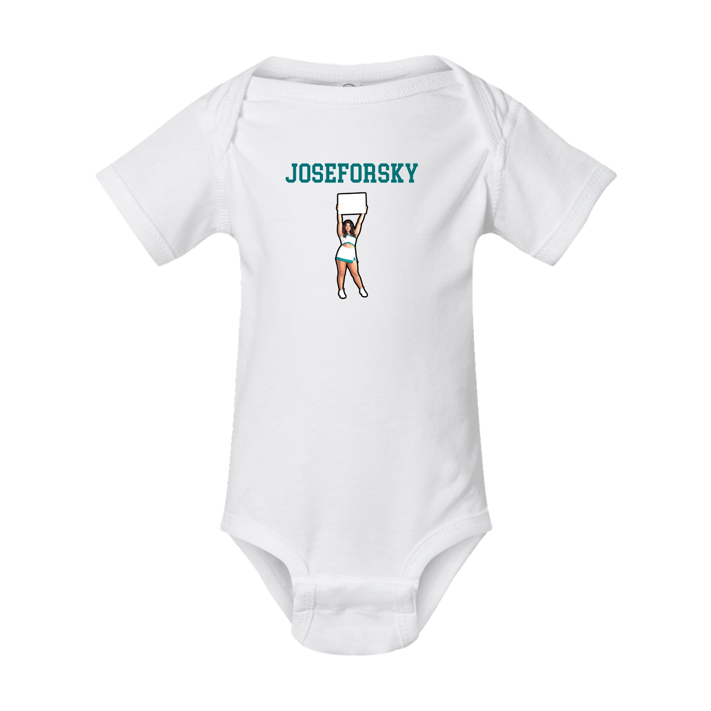 Baby Onesie — Shirsey in White