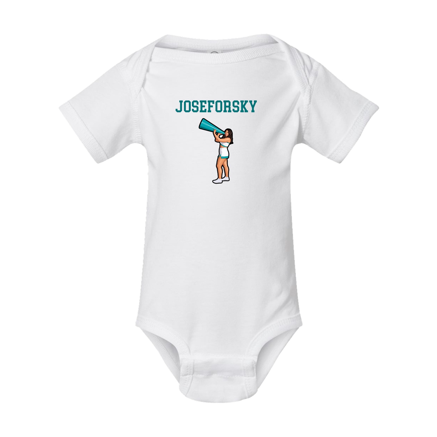 Baby Onesie — Shirsey in White