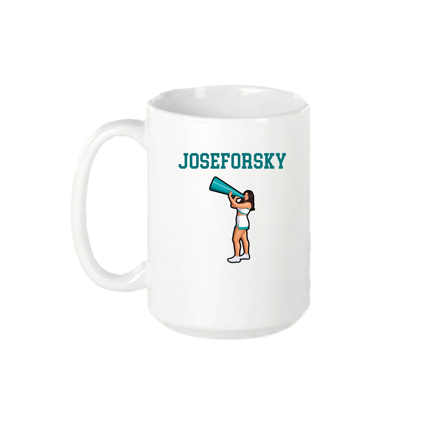 15oz Coffee Mug — Shirsey in White