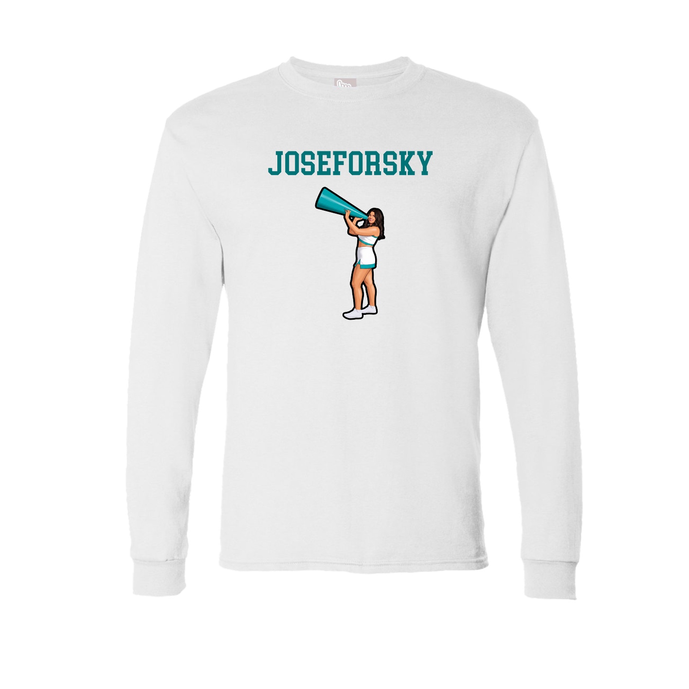 Long Sleeve Tee — Shirsey in White
