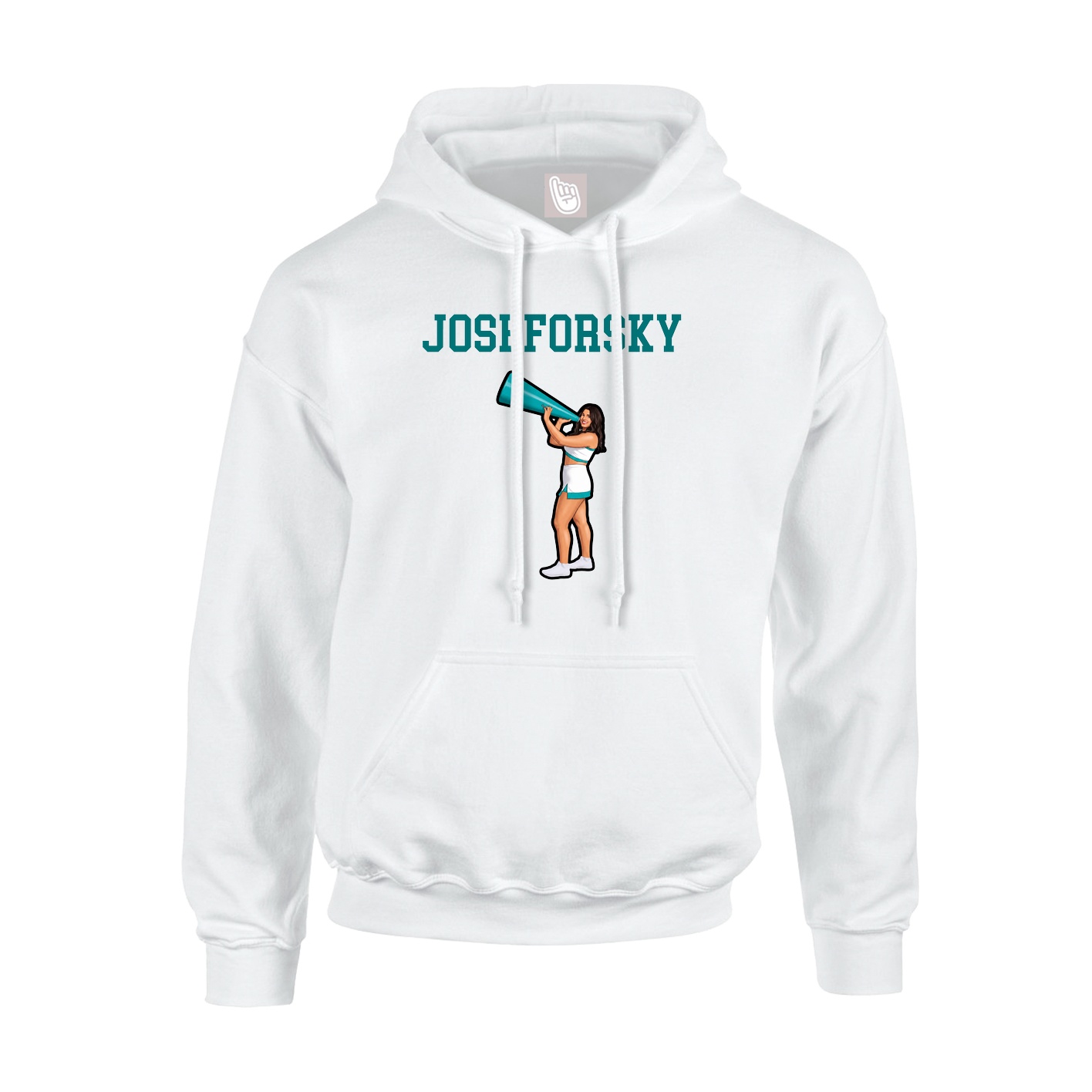 Youth Hoodie — Shirsey in White
