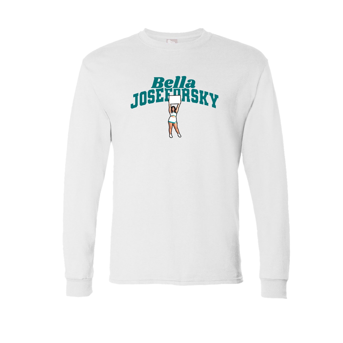 Long Sleeve Tee — Signature Arch in White