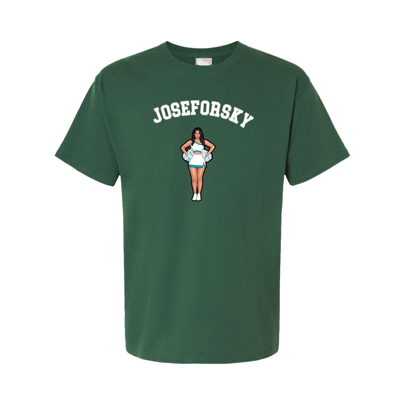 Youth Tee — Shirsey Arch in Green