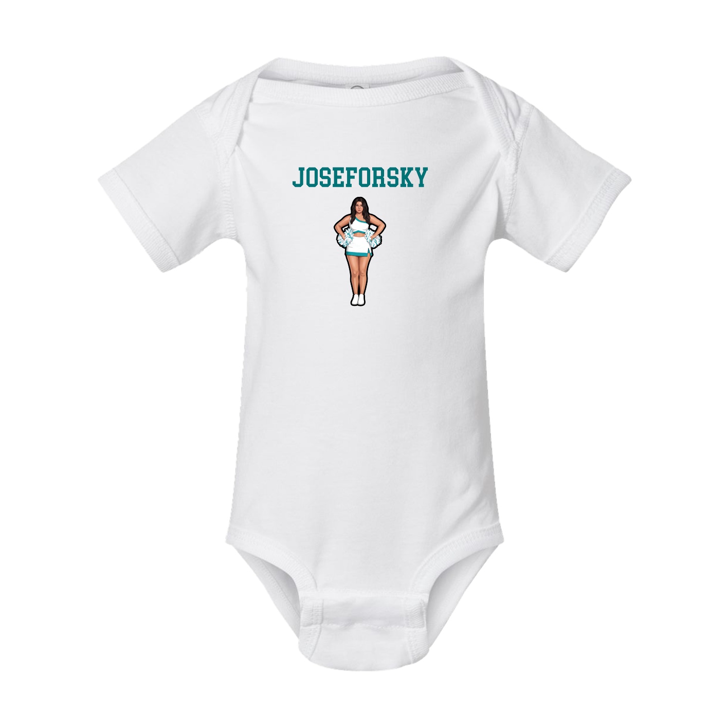Baby Onesie — Shirsey in White
