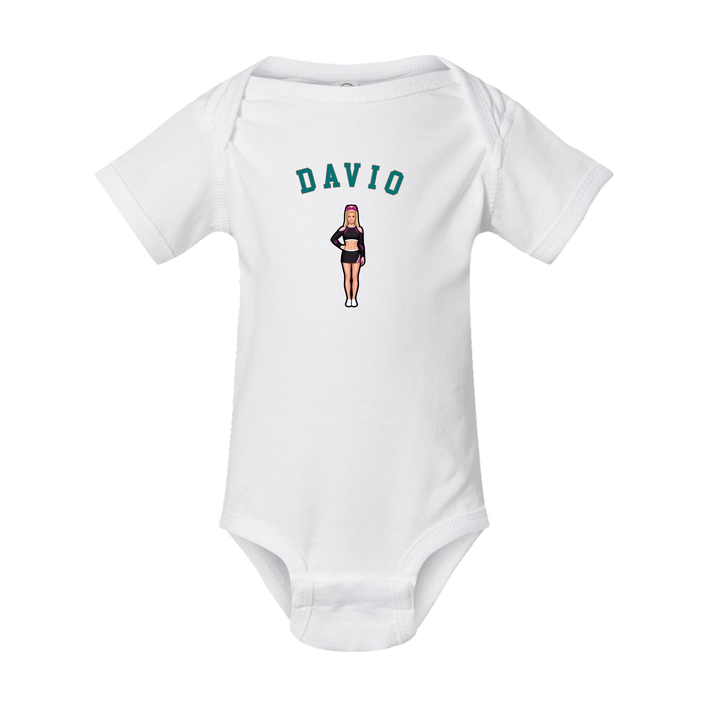 Baby Onesie — Shirsey Arch in White