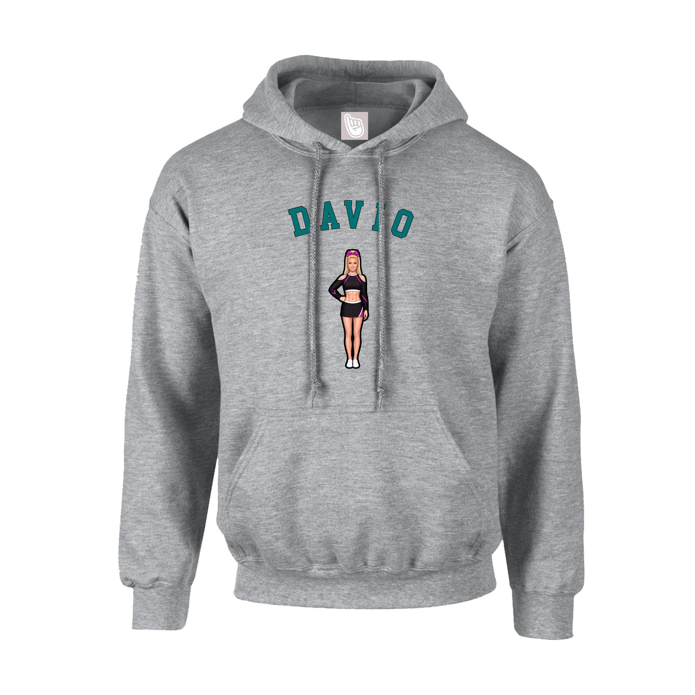 Youth Hoodie — Shirsey Arch in Grey
