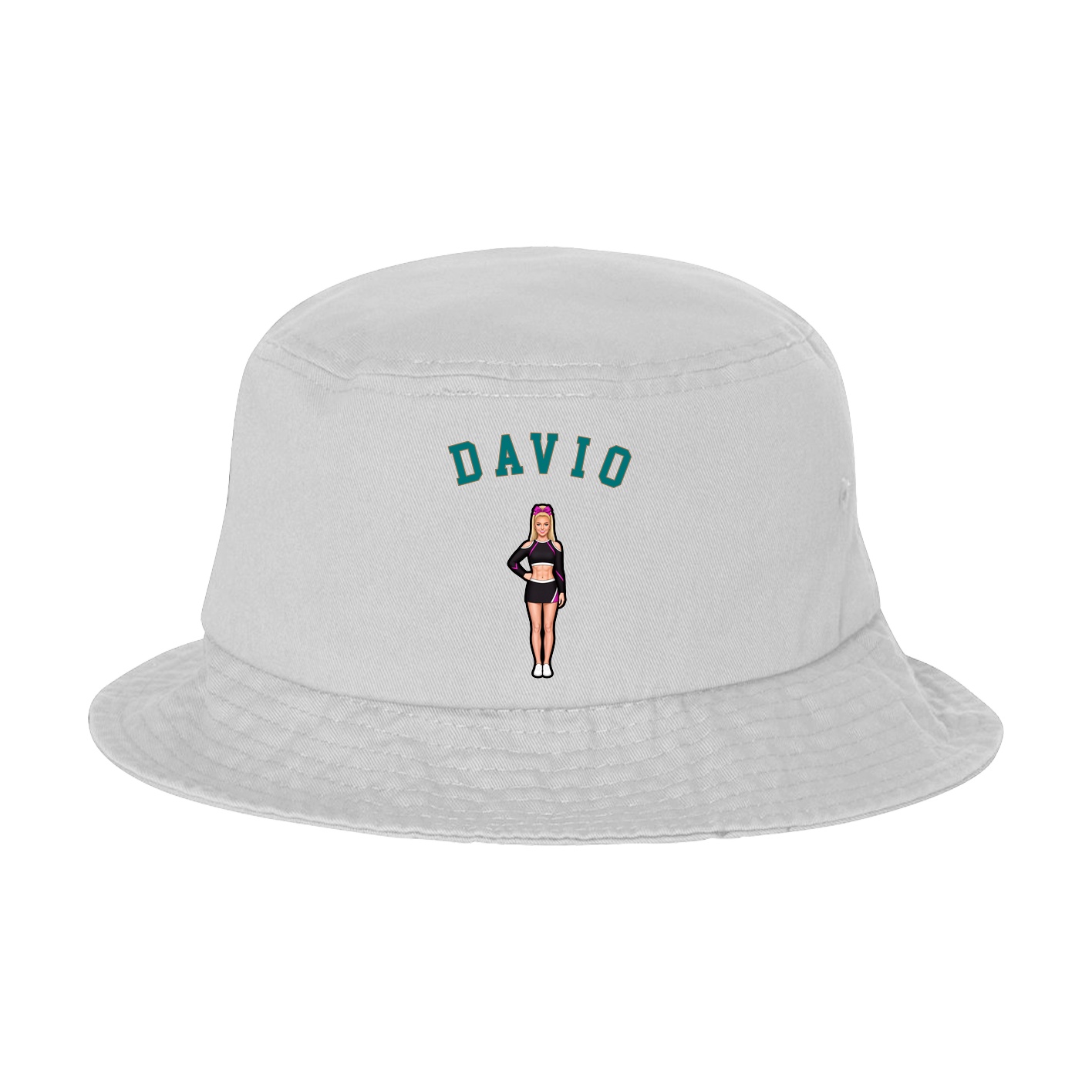 Bucket Cap — Shirsey Arch in White