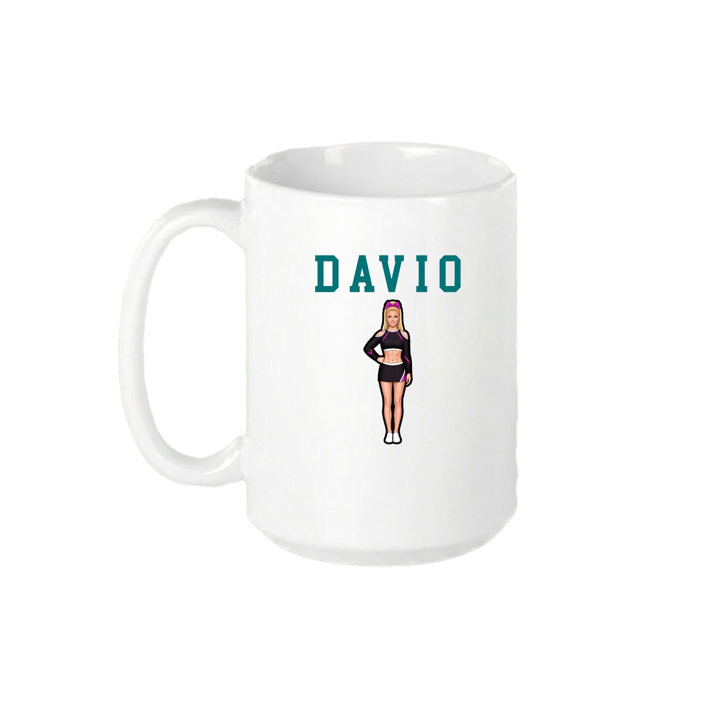 15oz Coffee Mug — Shirsey in White