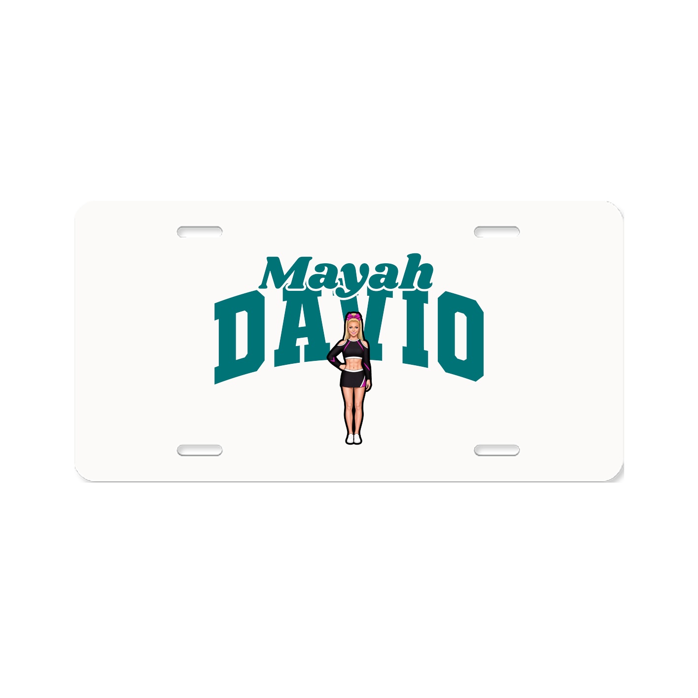 License Plate — Signature Arch in Classic