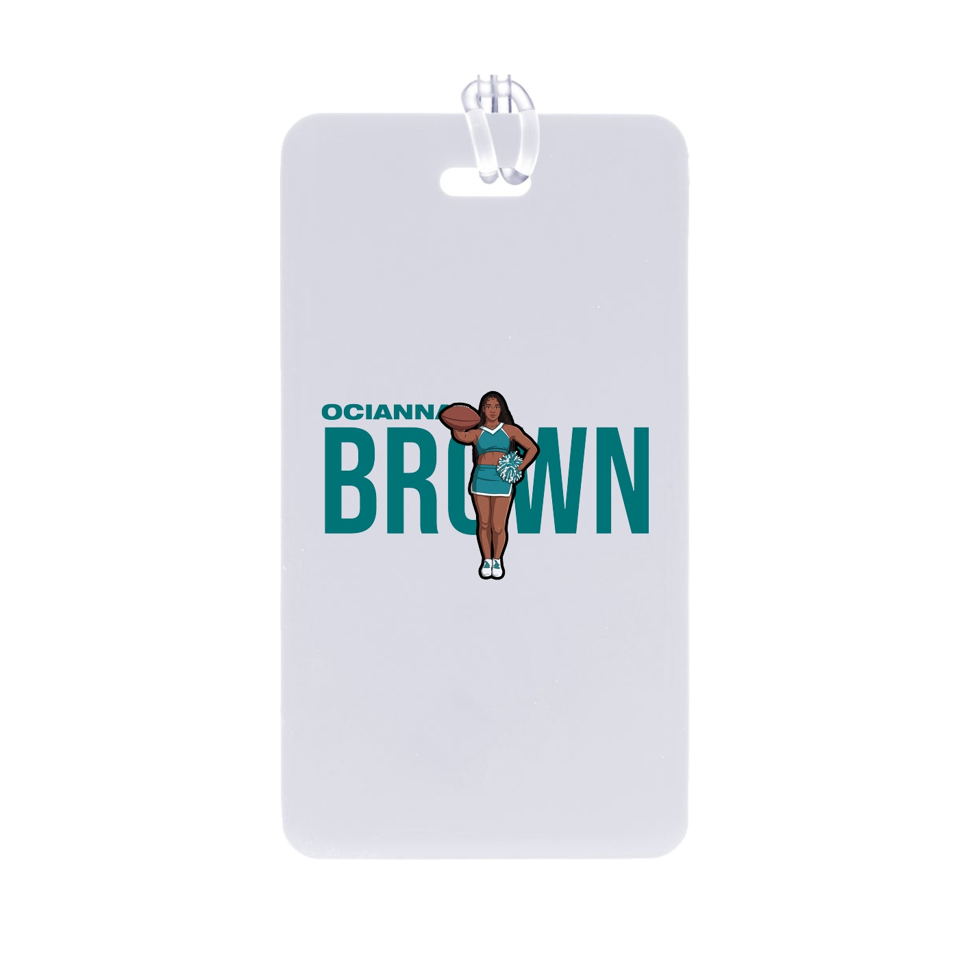 Bag Tag — Player Name in Classic