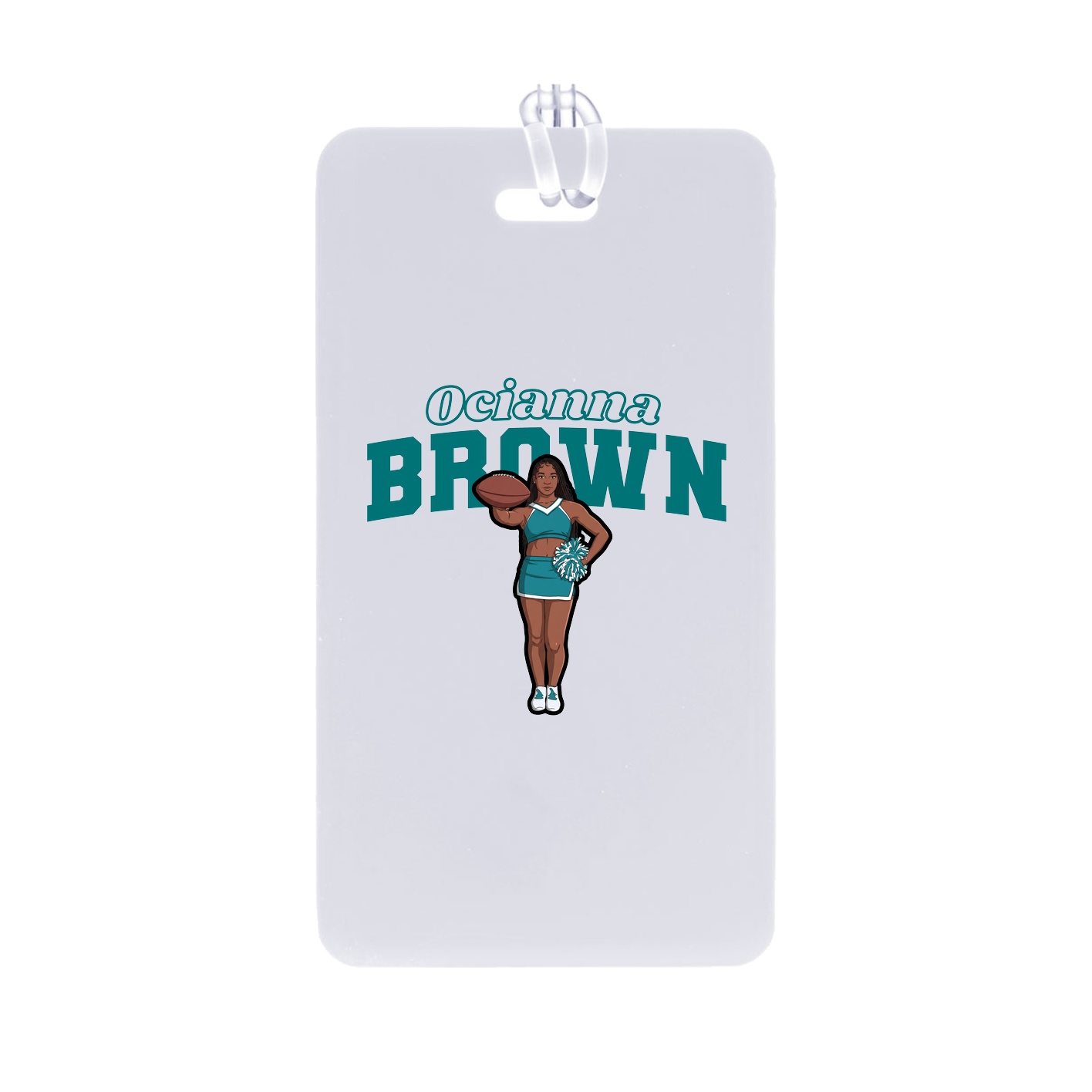 Bag Tag — Name Arch in Classic