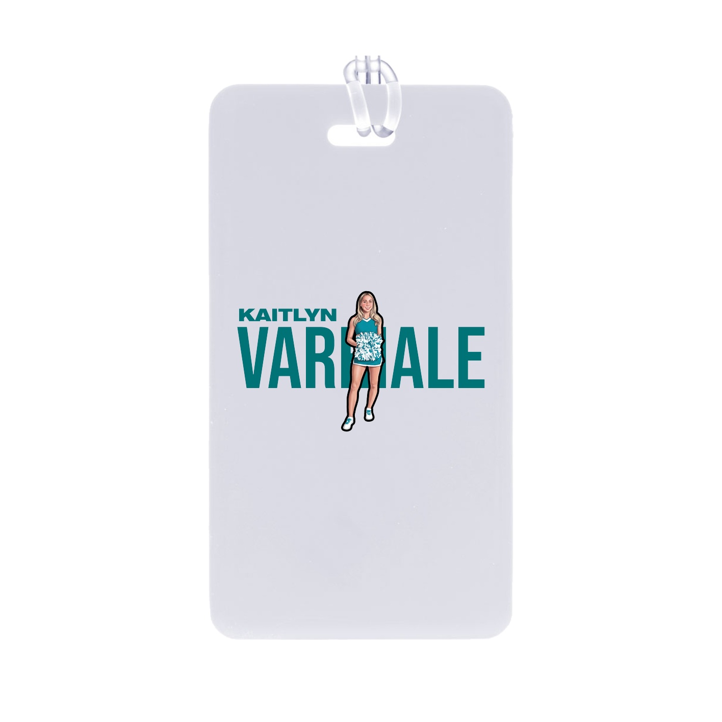 Bag Tag — Player Name in Classic