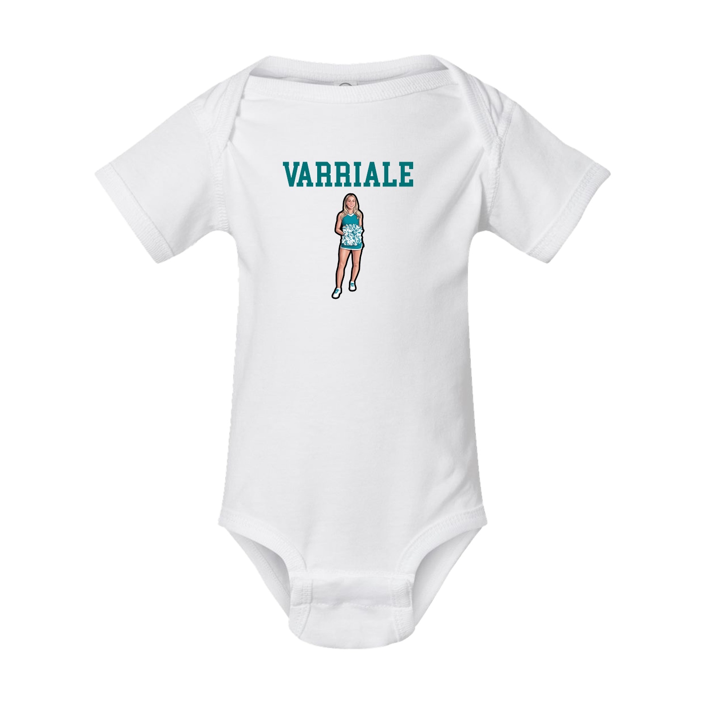 Baby Onesie — Shirsey in White