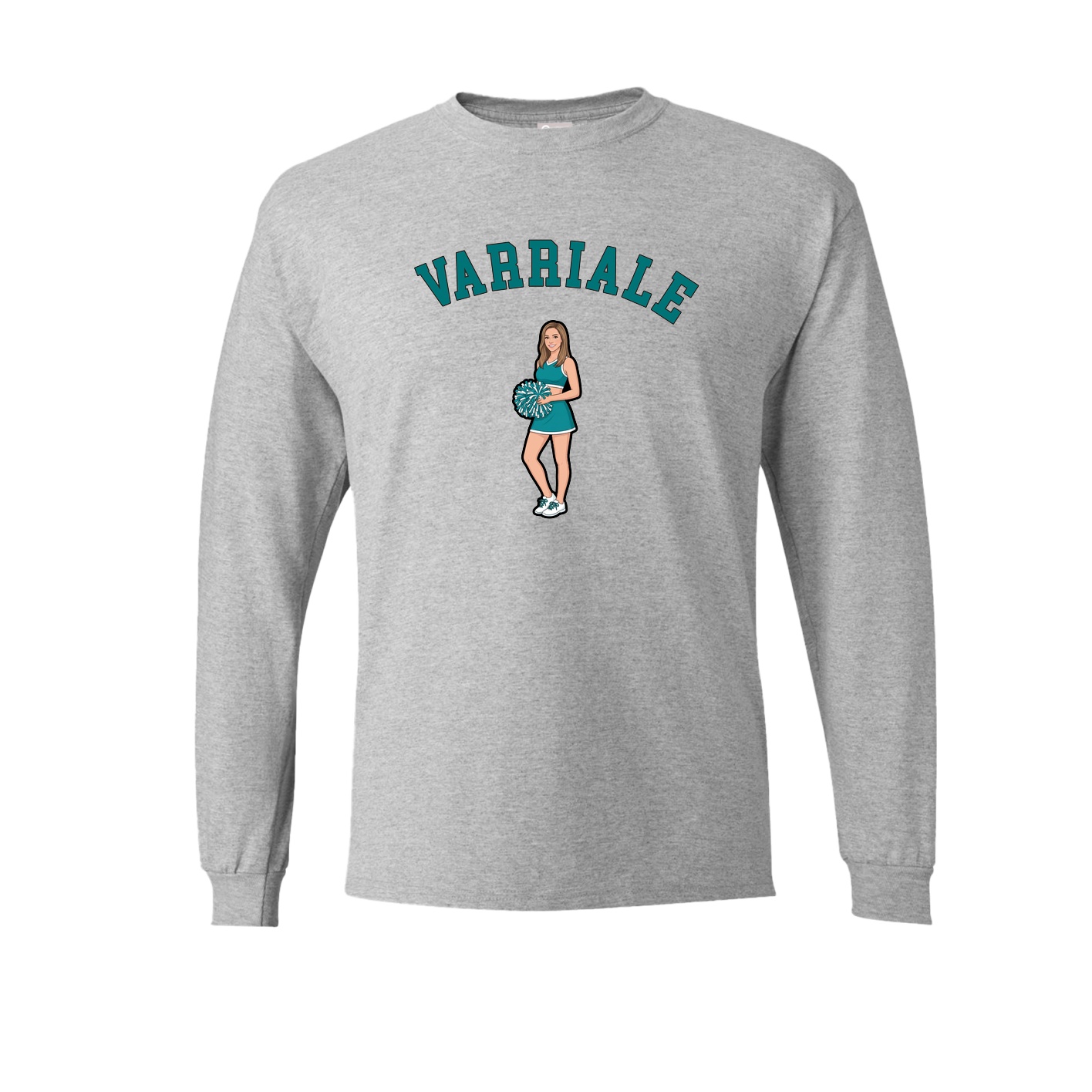 Long Sleeve Tee — Shirsey Arch in Grey