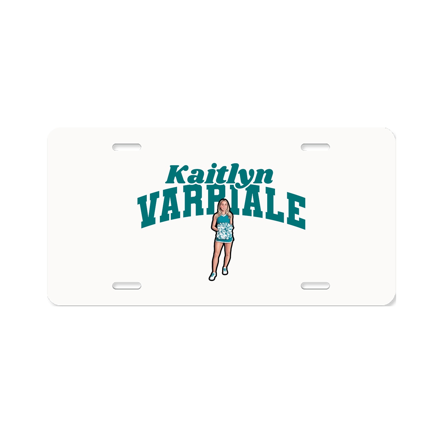 License Plate — Signature Arch in Classic