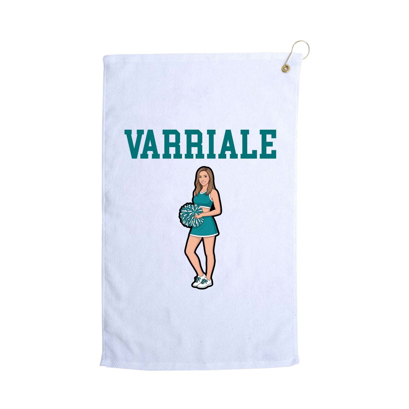 Golf Towel — Shirsey in White