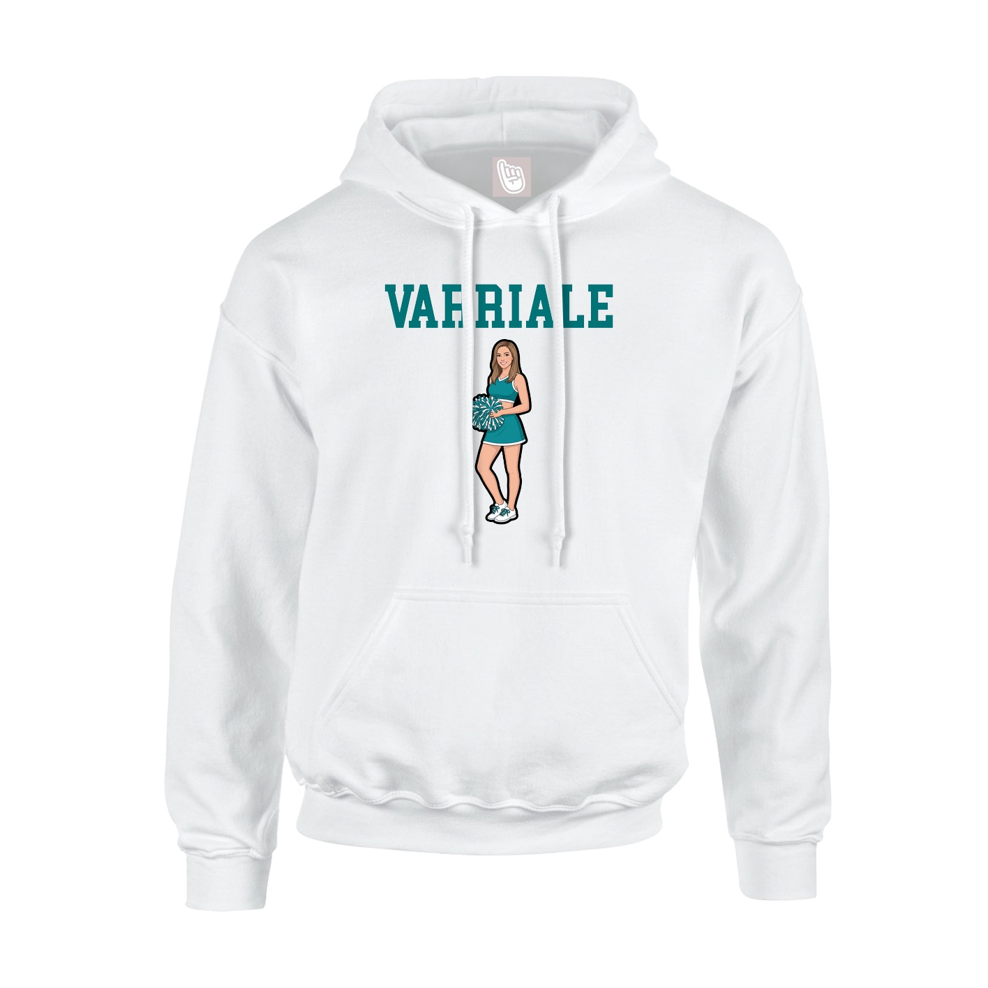 Youth Hoodie — Shirsey in White