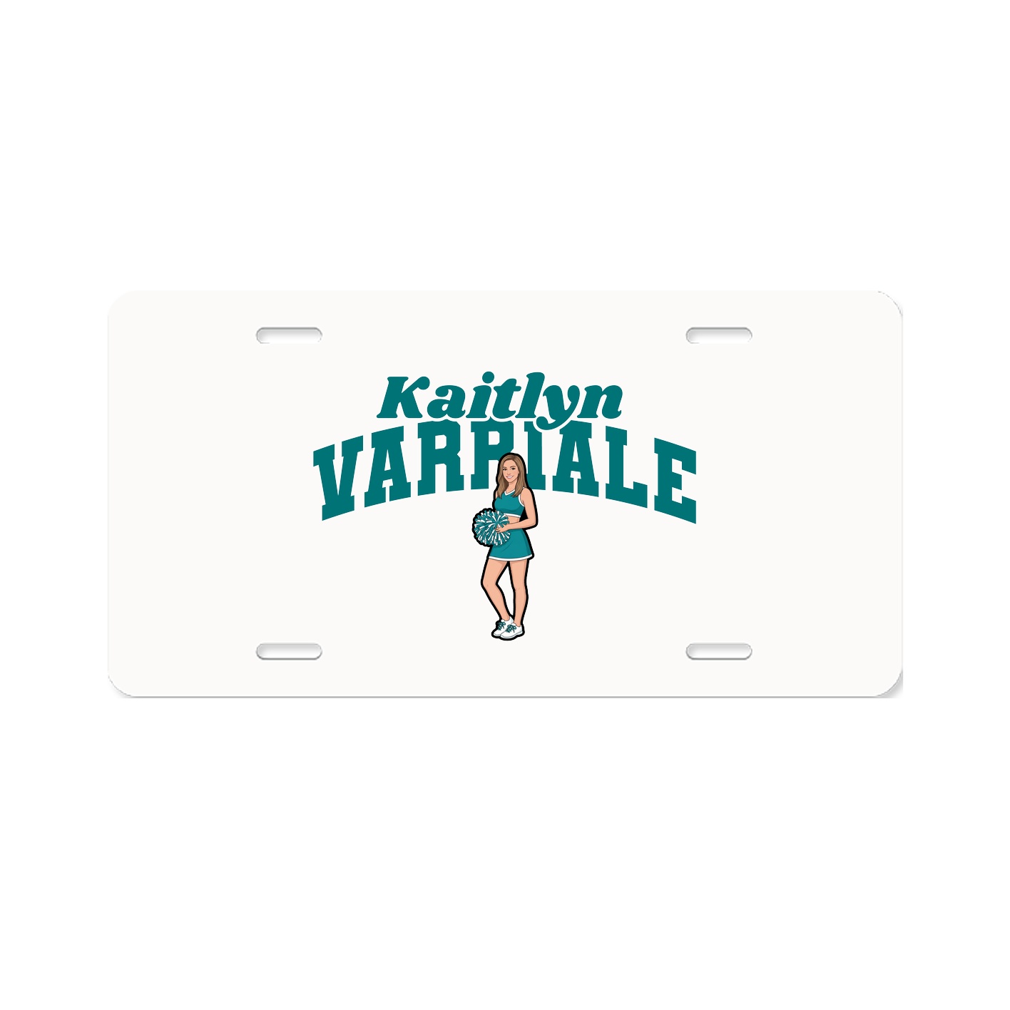 License Plate — Signature Arch in Classic