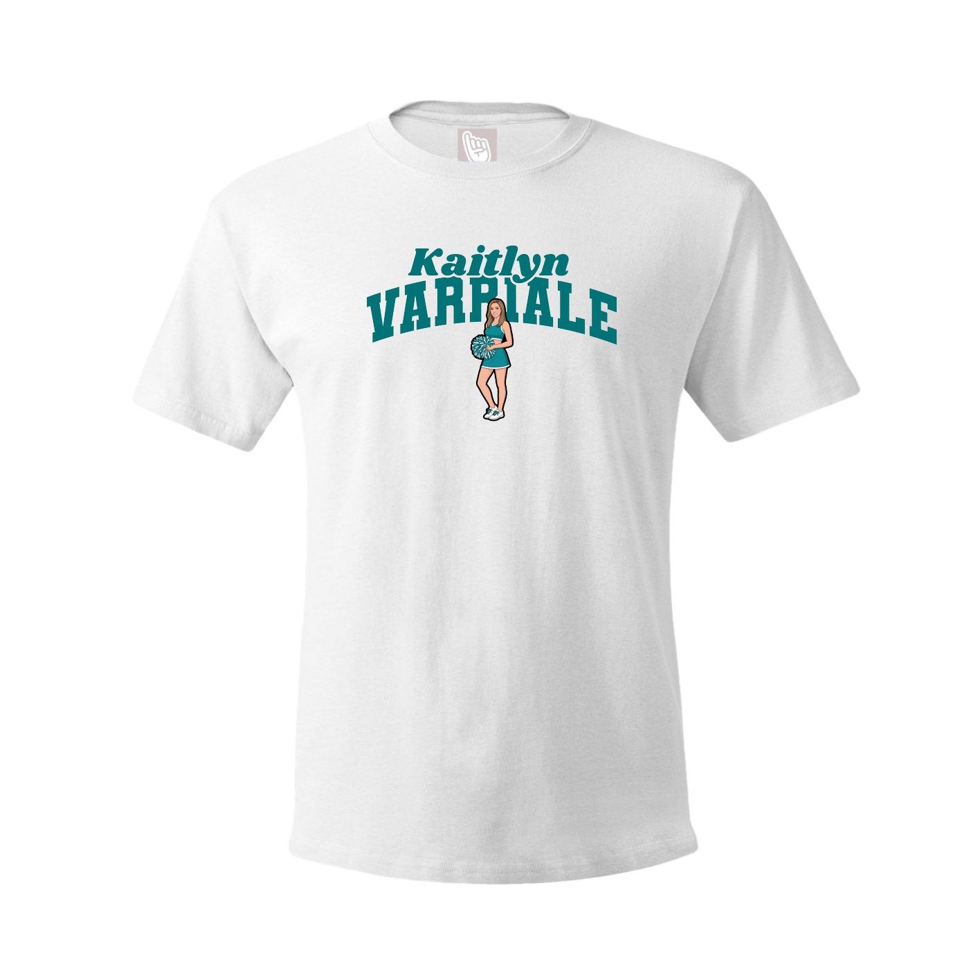 Youth Tee — Signature Arch in White