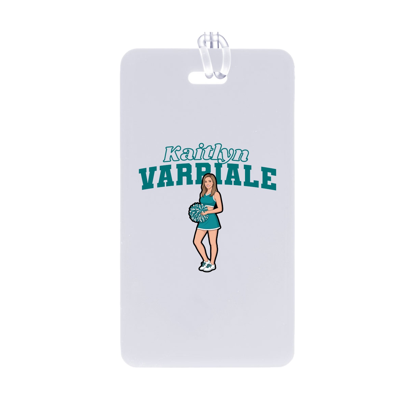 Bag Tag — Name Arch in Classic