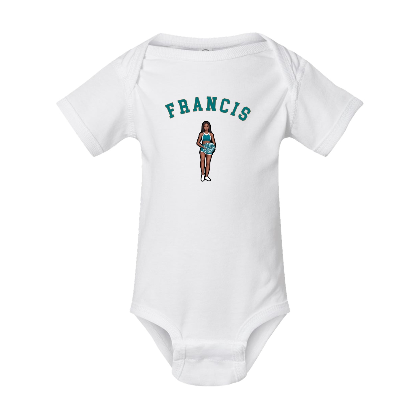 Baby Onesie — Shirsey Arch in White