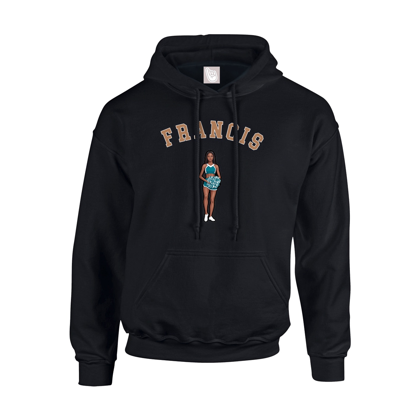 Youth Hoodie — Shirsey Arch in Black