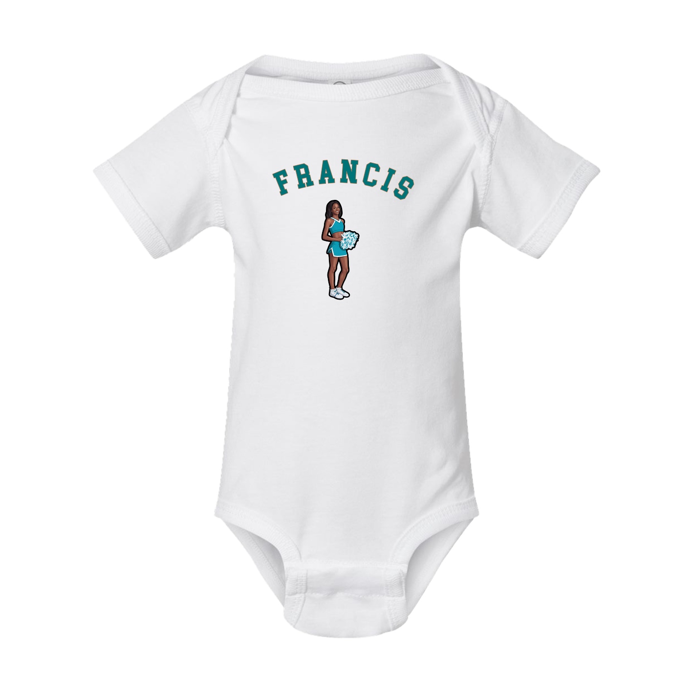 Baby Onesie — Shirsey Arch in White
