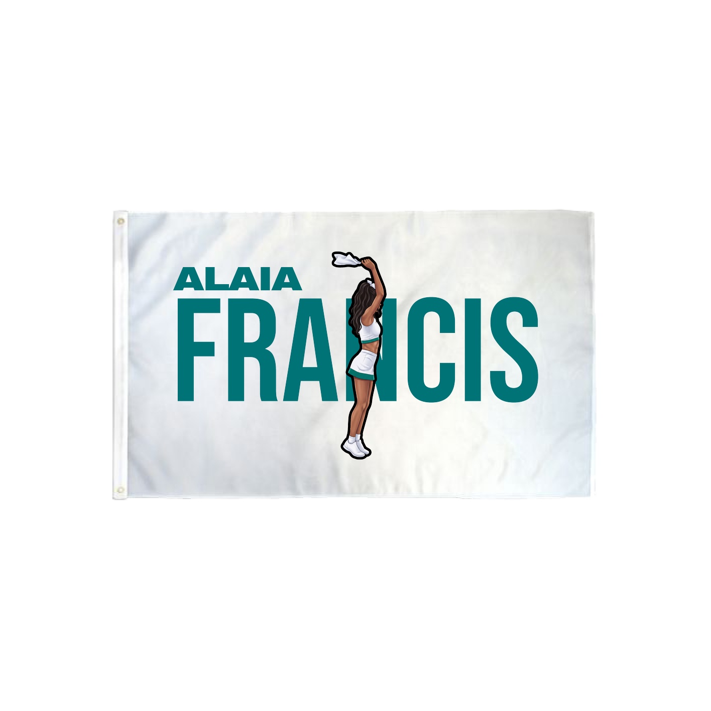 3x5 Flag — Player Name in Classic