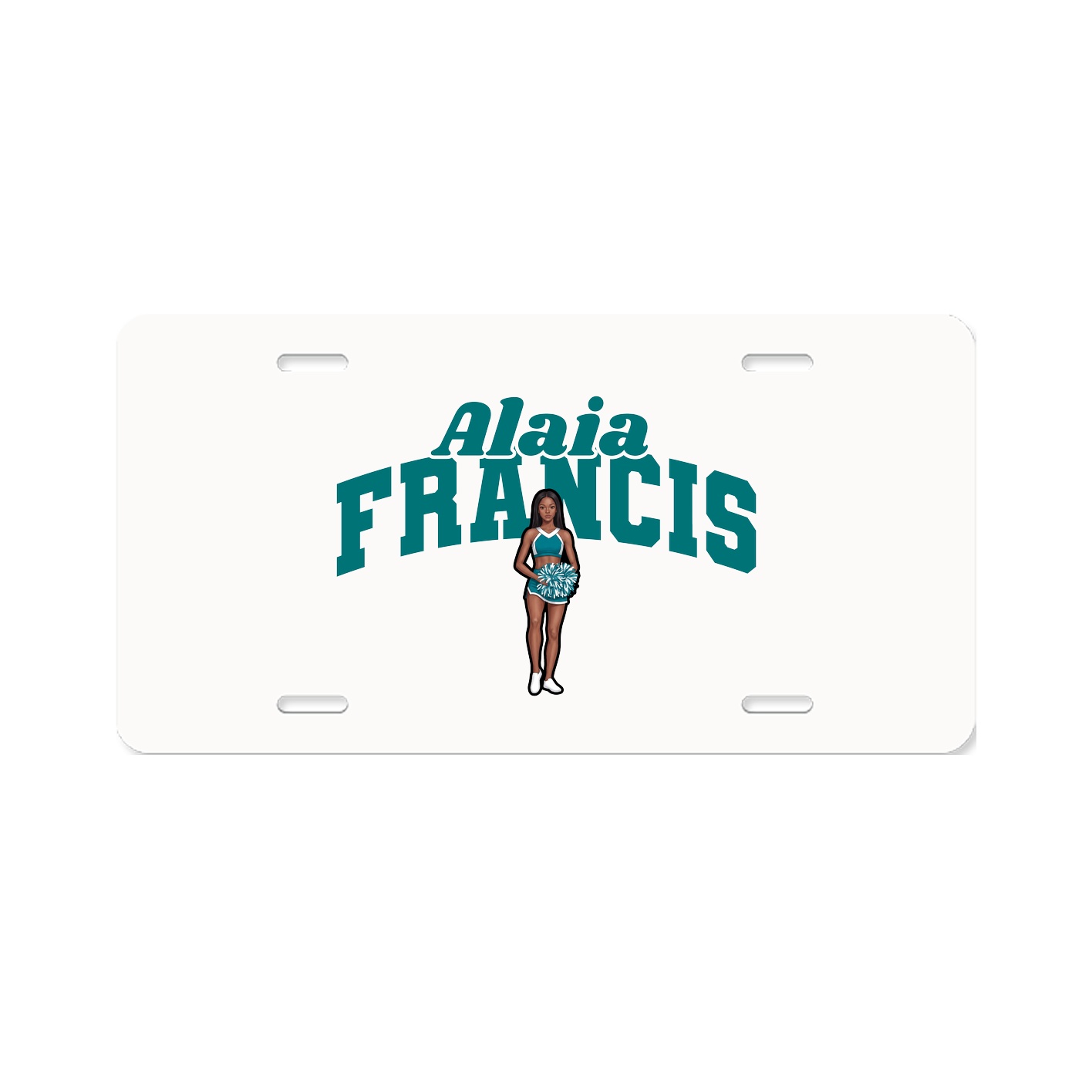 License Plate — Signature Arch in Classic