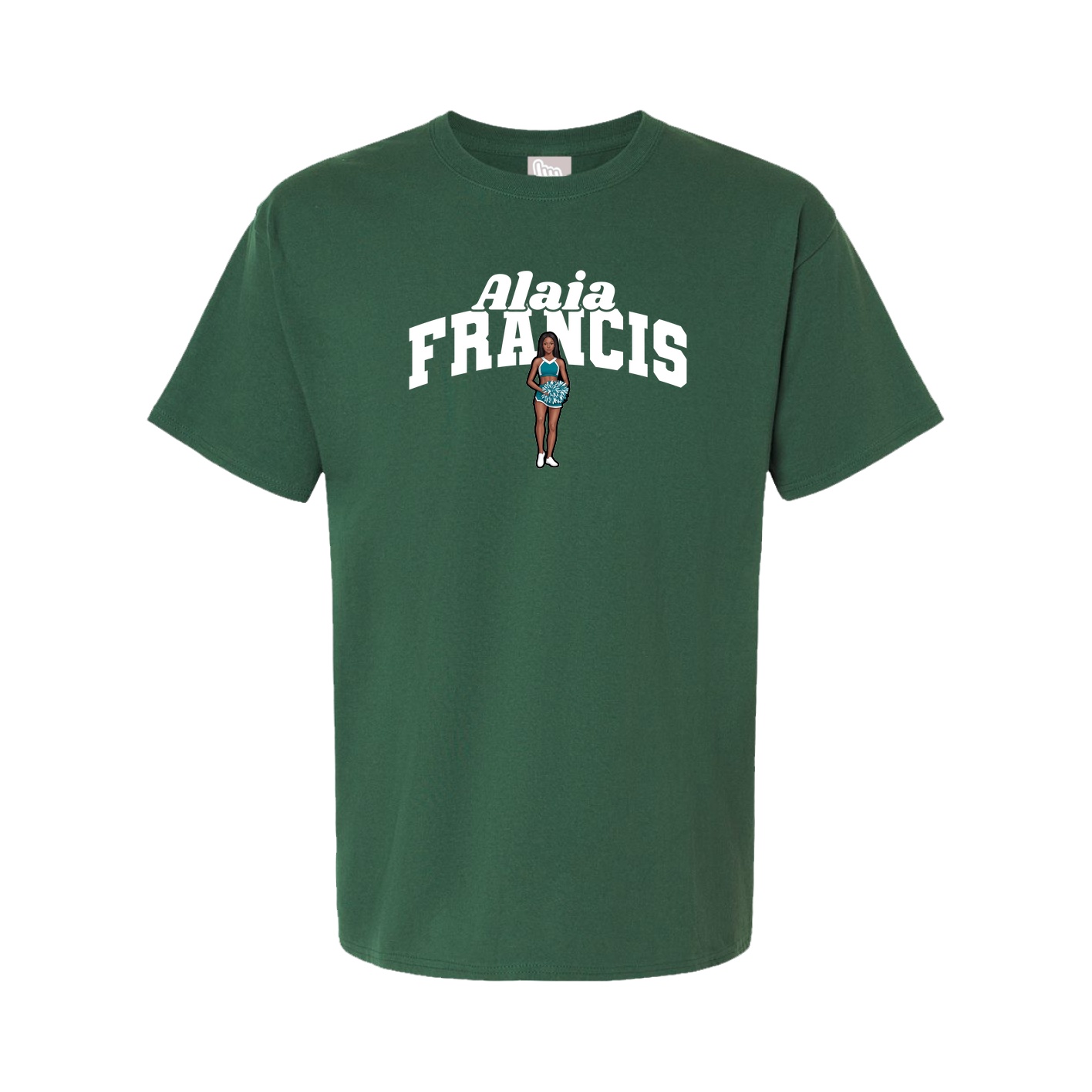 Youth Tee — Signature Arch in Green
