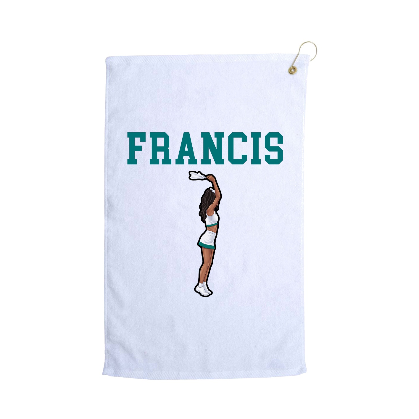 Golf Towel — Shirsey in White