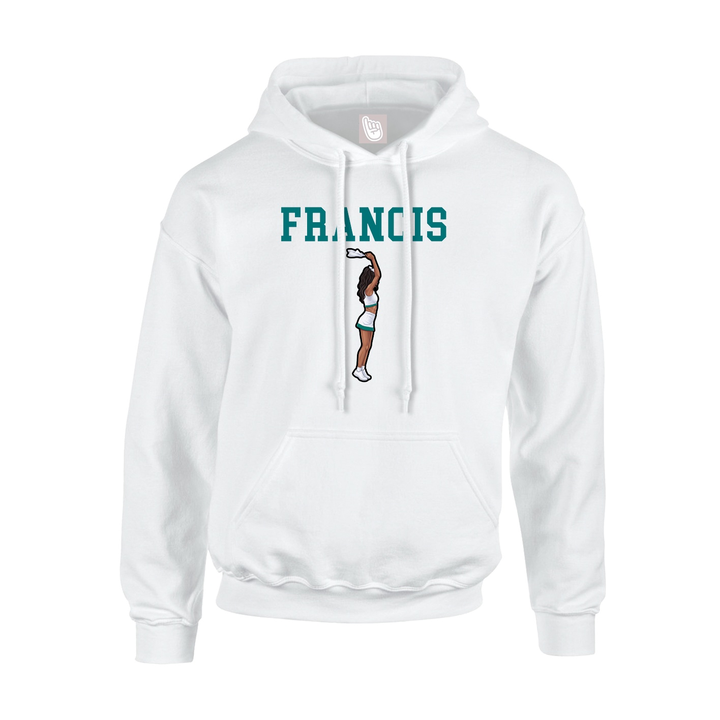 Youth Hoodie — Shirsey in White