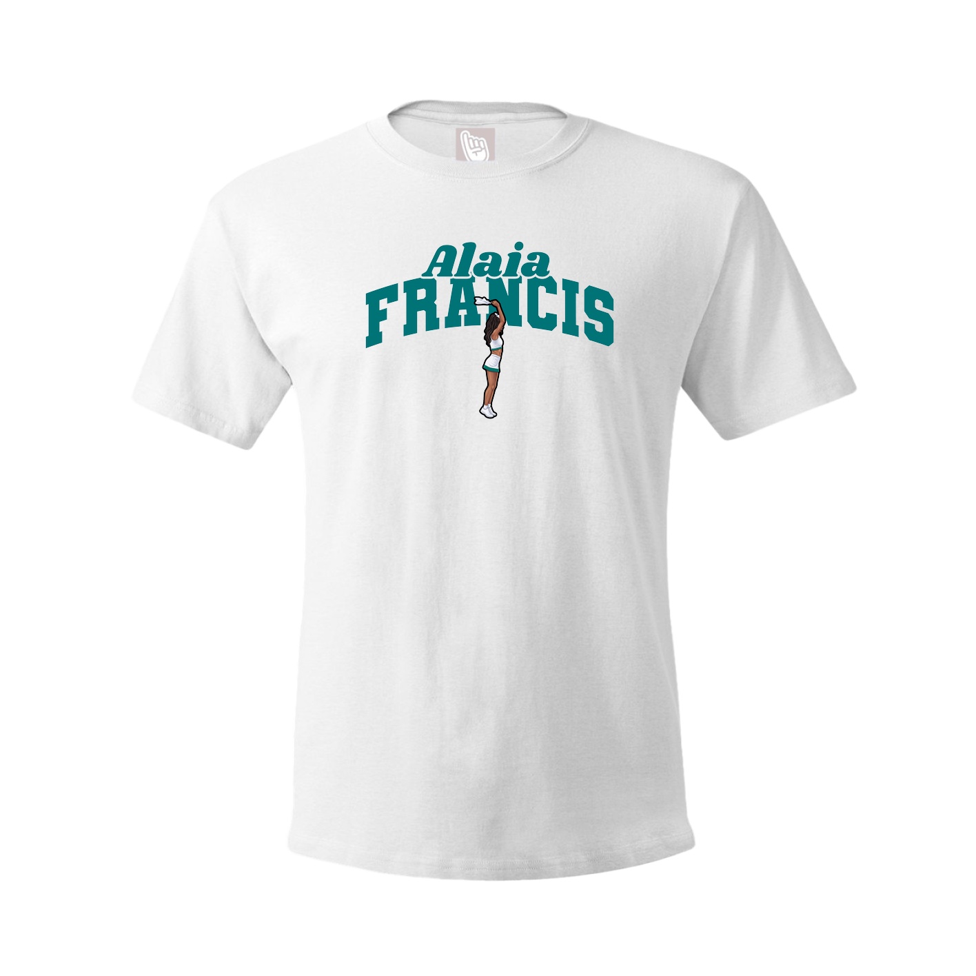 Youth Tee — Signature Arch in White