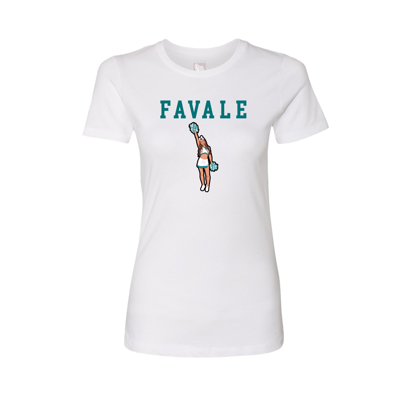 Fitted Women's Tee — Shirsey in White