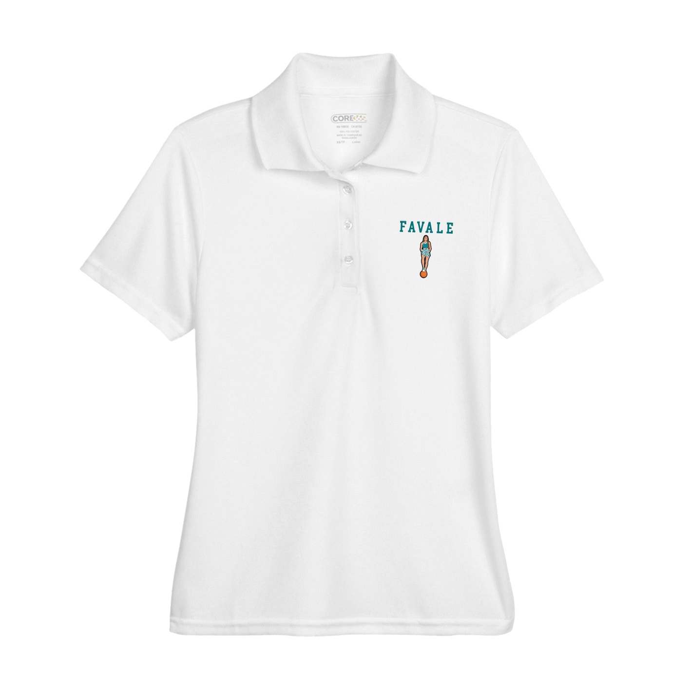 Womens Performance Polo — Shirsey in White
